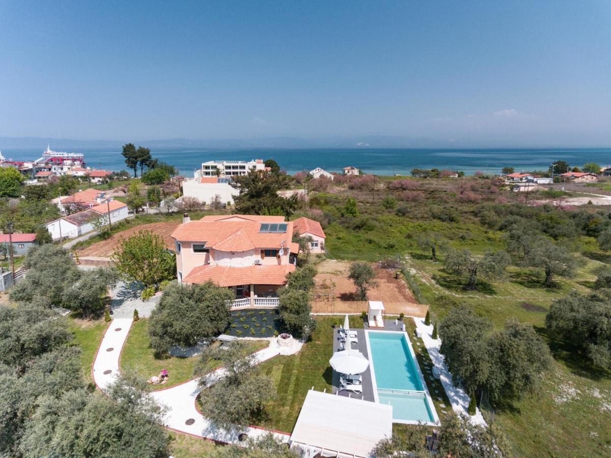 Fokas Luxury Villa Prínos Zewnętrze zdjęcie