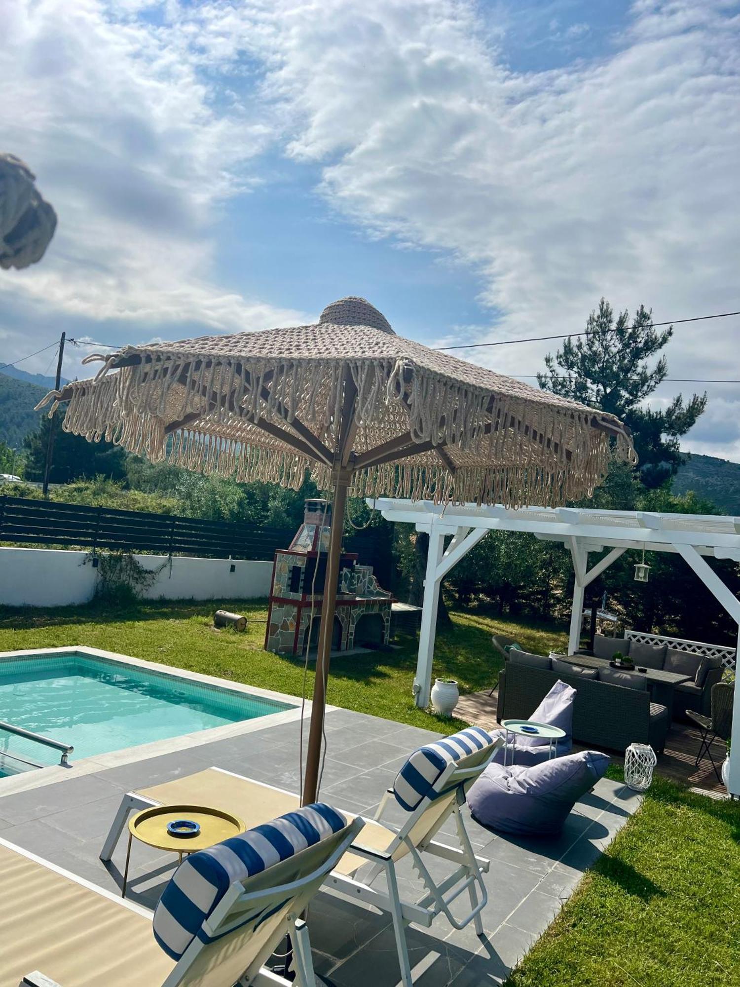 Fokas Luxury Villa Prínos Zewnętrze zdjęcie