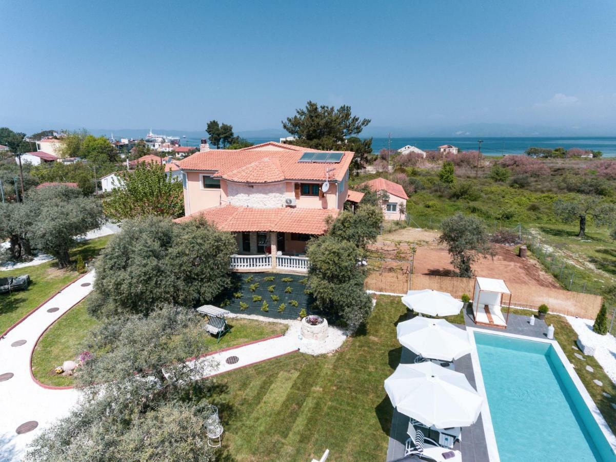 Fokas Luxury Villa Prínos Zewnętrze zdjęcie