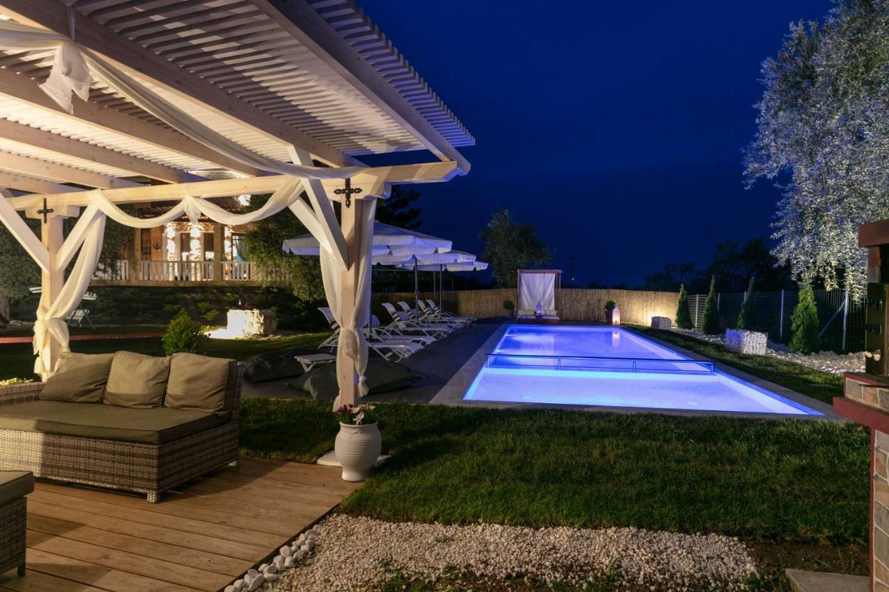 Fokas Luxury Villa Prínos Zewnętrze zdjęcie